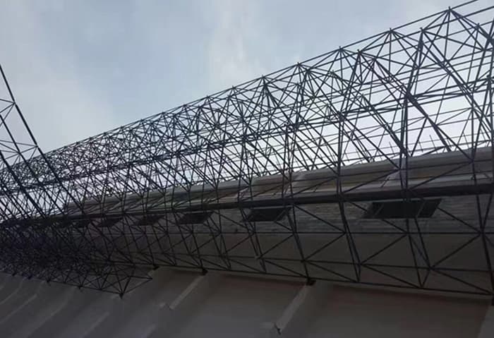 大安电厂网架加工